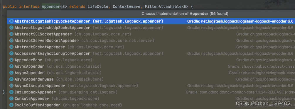 logback源码阅读(二)日志打印,自定义appender，encoder，pattern，converter