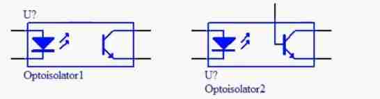  Schematic diagram of optocoupler circuit 